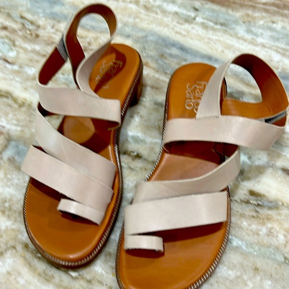 Women’s Leather Sandals size 9.  Like new worn only 1x - Picture 1 of 6